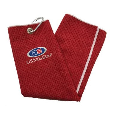 Microfibre Golf Towel Red