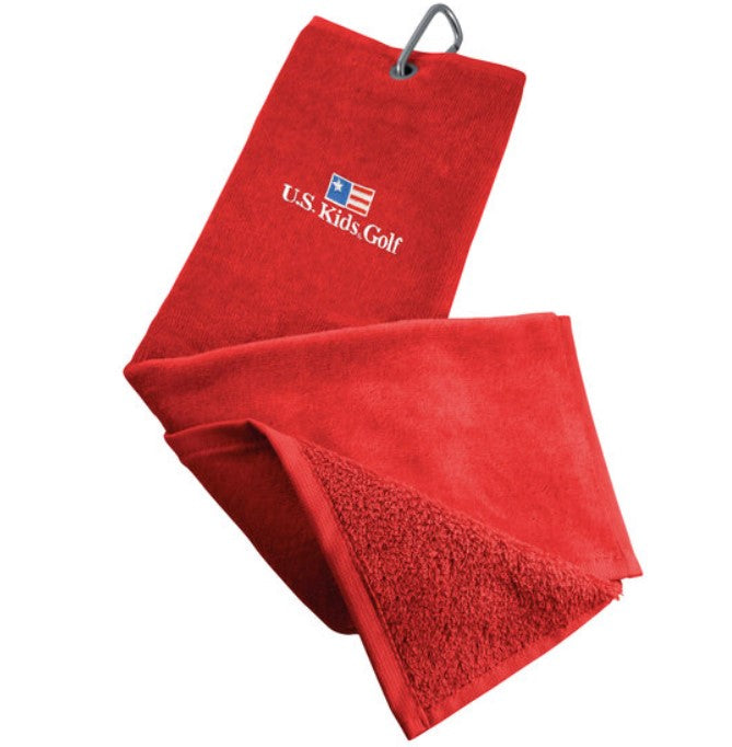 Golf Towel US KIDS Royal Red