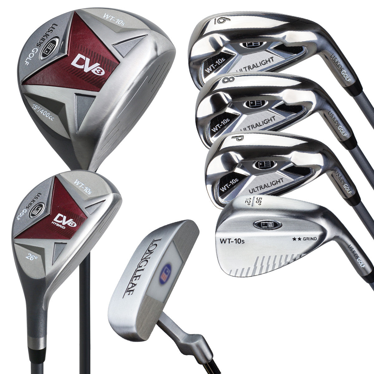 Ultralight 60-s Set de 7 Palos – US Kids Golf display picture 1